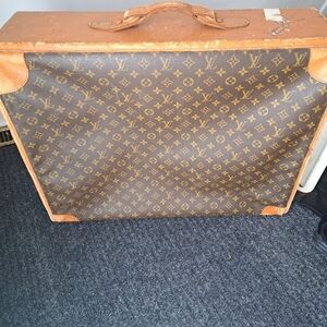 Vintage 70s Louis Vuitton Monogram Soft Suitcase